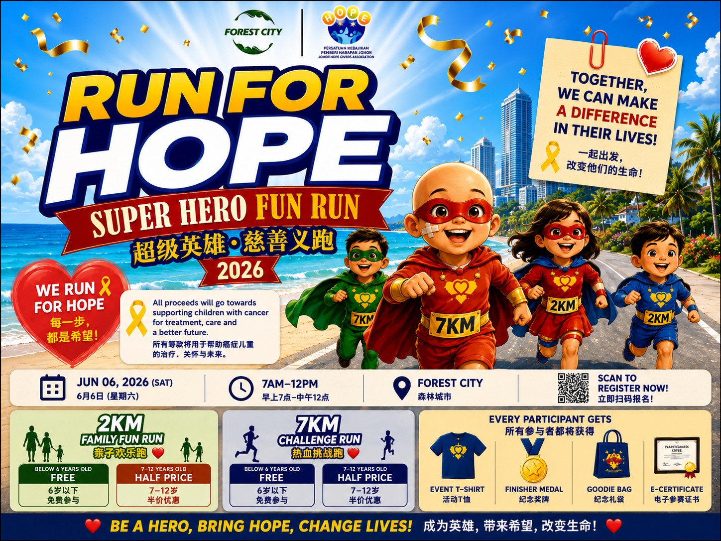 Forest City Super Hero Fun Run 森林城市超级英雄义跑 1