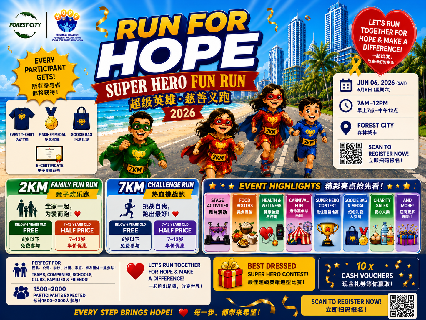 Forest City Super Hero Fun Run 森林城市超级英雄义跑 2