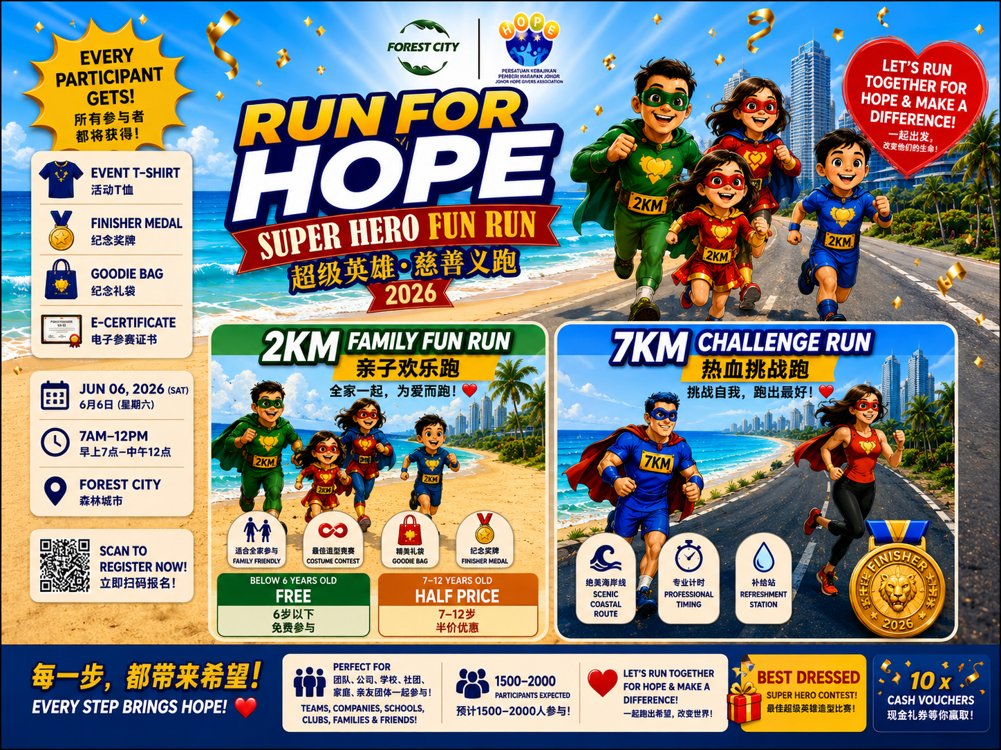 Forest City Super Hero Fun Run 森林城市超级英雄义跑 3